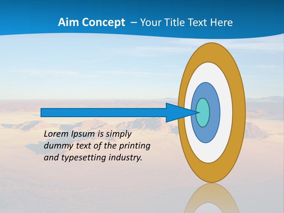 Safari Morning Panorama PowerPoint Template