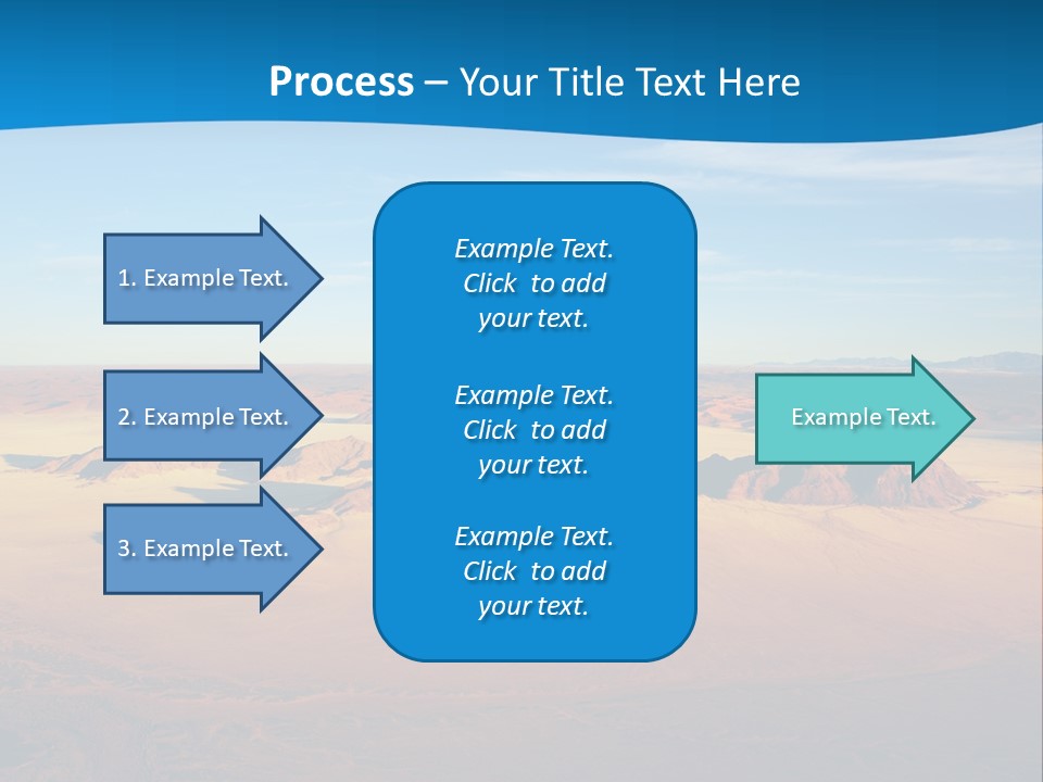 Safari Morning Panorama PowerPoint Template