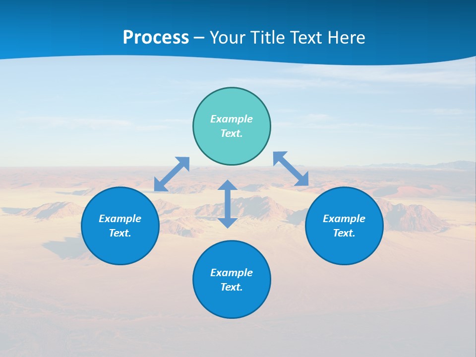 Safari Morning Panorama PowerPoint Template