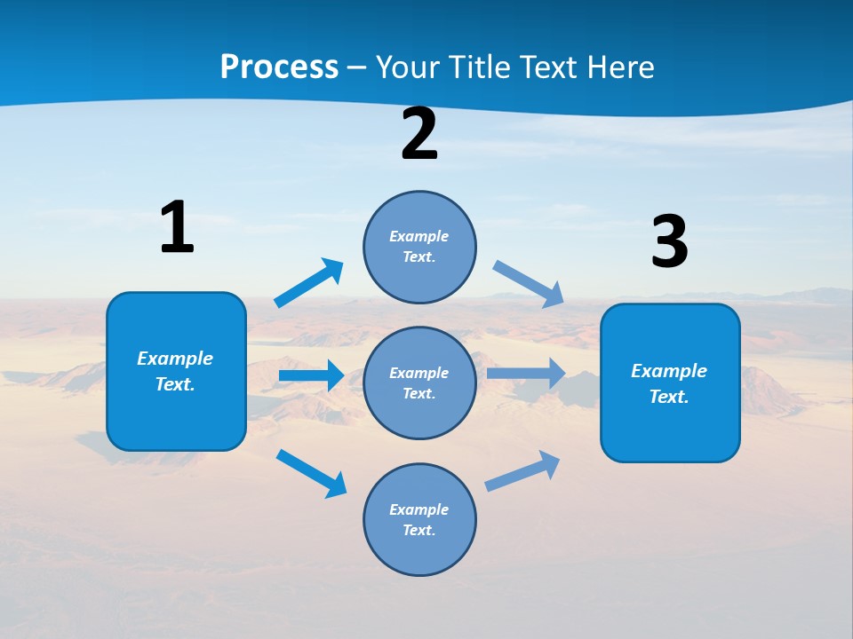 Safari Morning Panorama PowerPoint Template