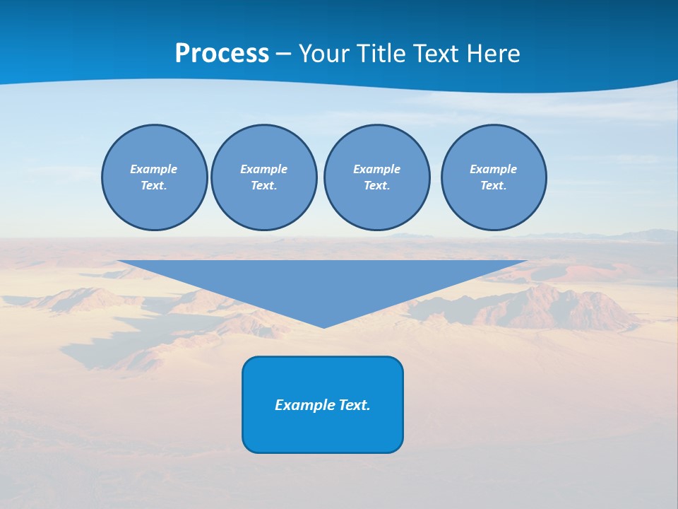 Safari Morning Panorama PowerPoint Template