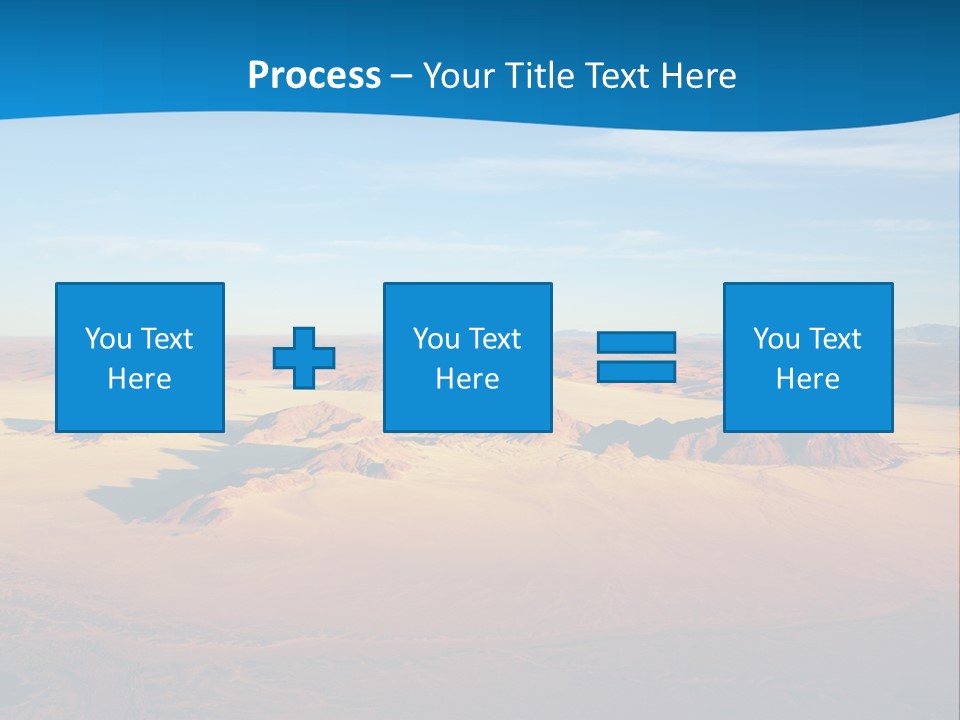 Safari Morning Panorama PowerPoint Template