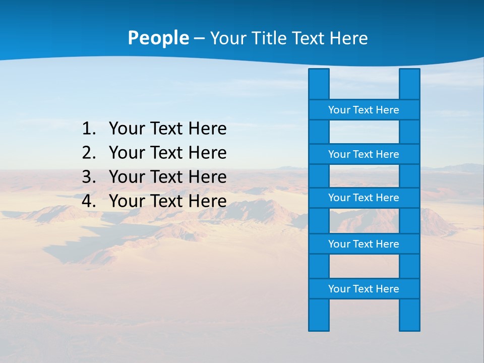 Safari Morning Panorama PowerPoint Template