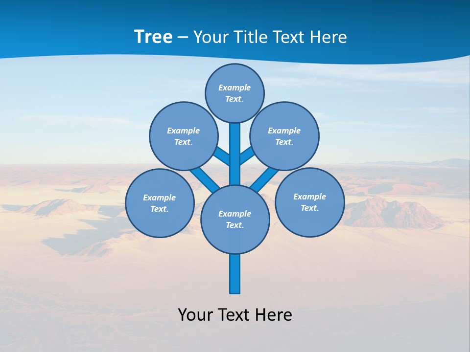 Safari Morning Panorama PowerPoint Template
