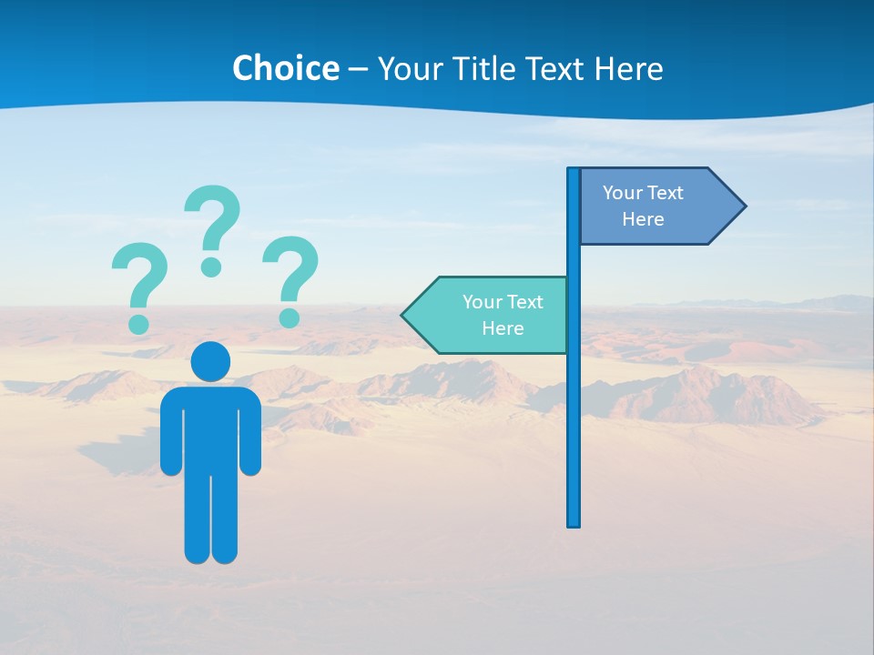Safari Morning Panorama PowerPoint Template