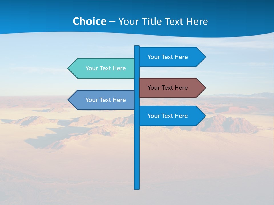 Safari Morning Panorama PowerPoint Template