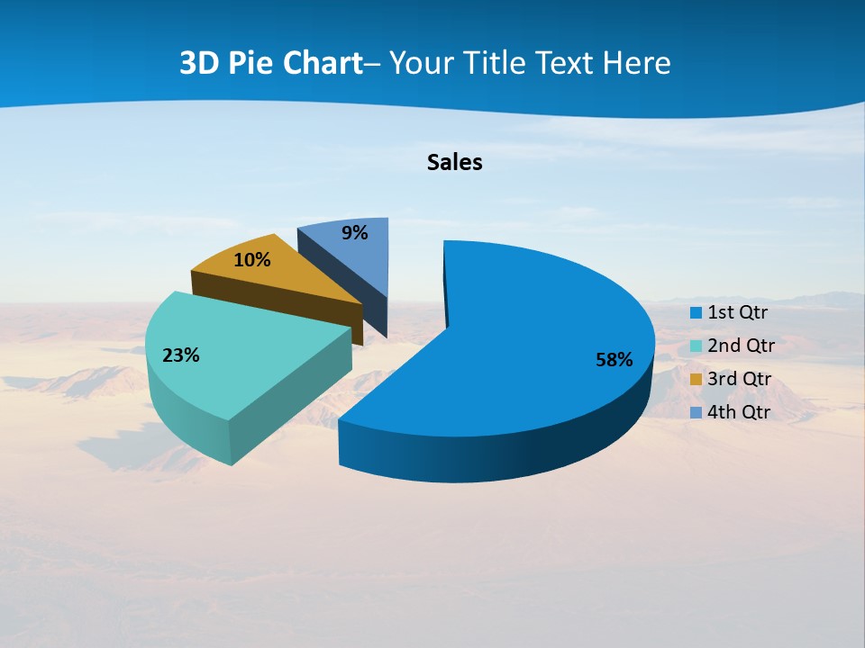 Safari Morning Panorama PowerPoint Template