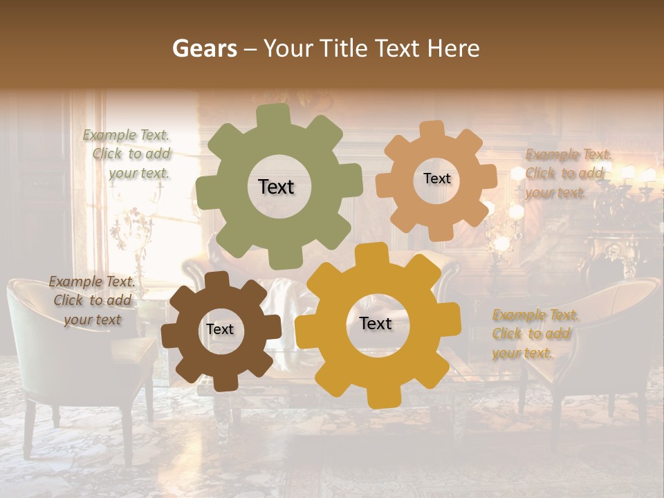 Baroque Vintage Marriage PowerPoint Template