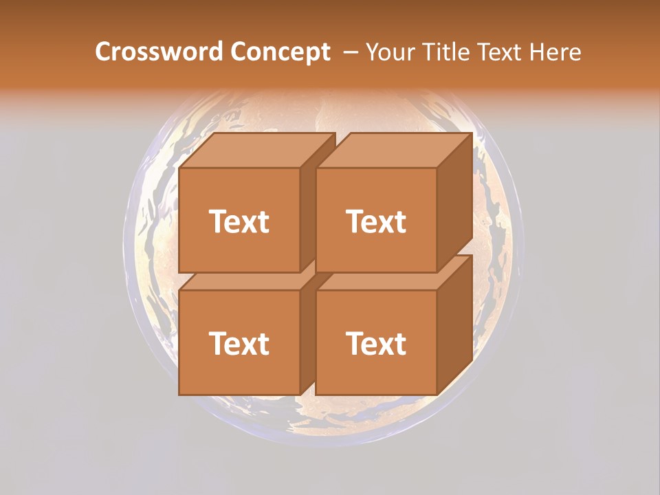Microscope Health Care Infertility PowerPoint Template