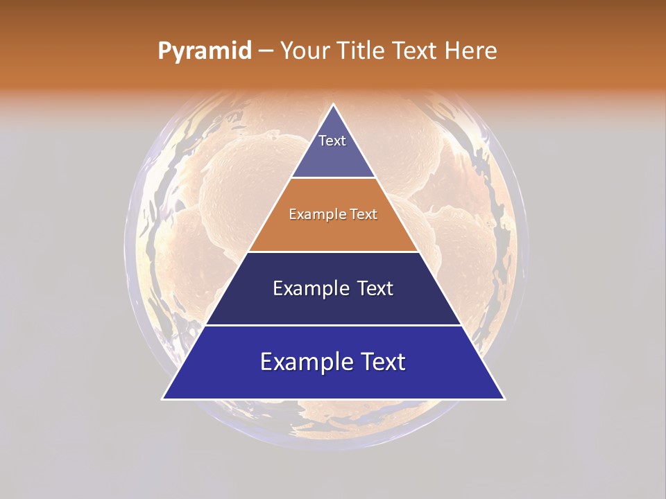 Microscope Health Care Infertility PowerPoint Template