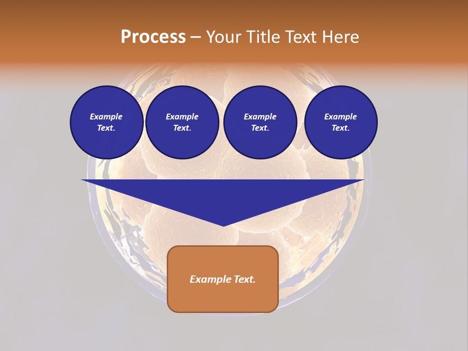 Microscope Health Care Infertility PowerPoint Template