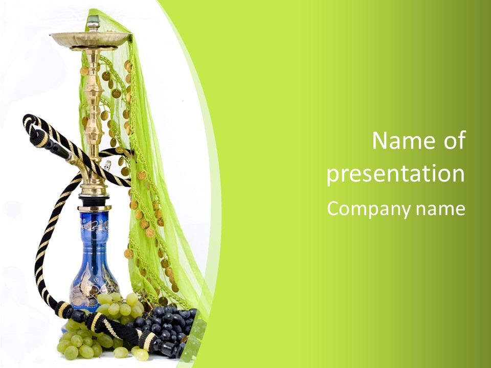 Arabic Activity Pipe PowerPoint Template