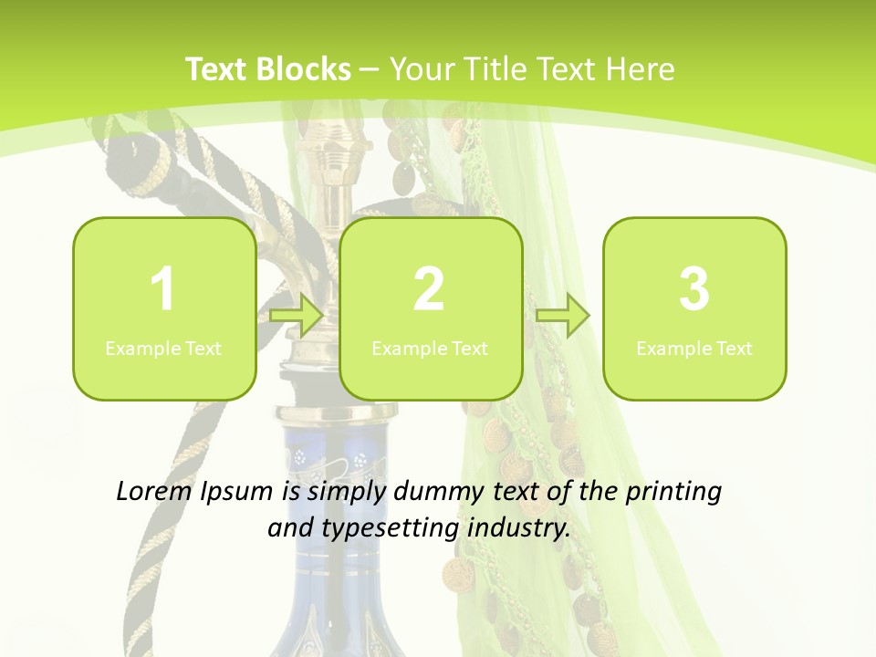 Arabic Activity Pipe PowerPoint Template