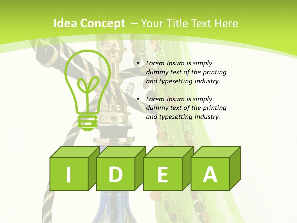 Arabic Activity Pipe PowerPoint Template