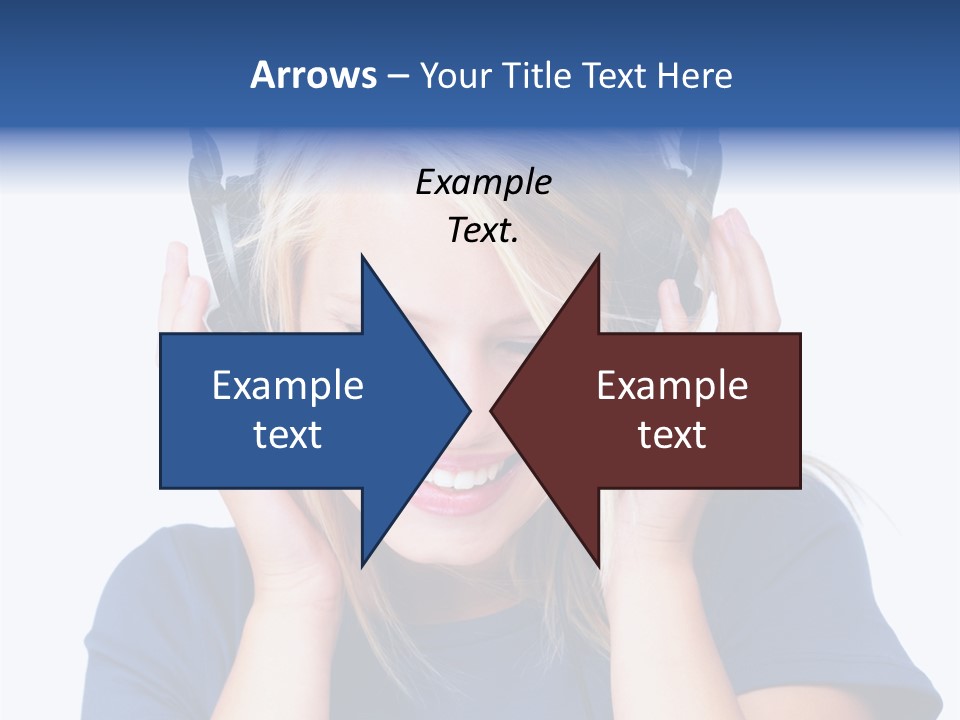 Light Skin Smiling PowerPoint Template