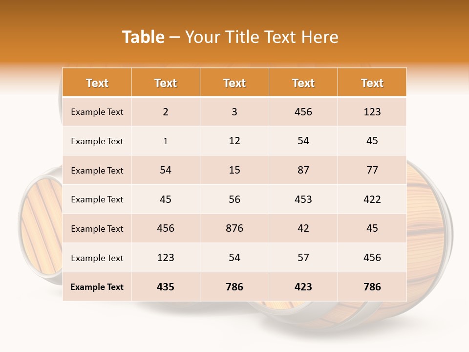 Storage Alcohol Liquid PowerPoint Template