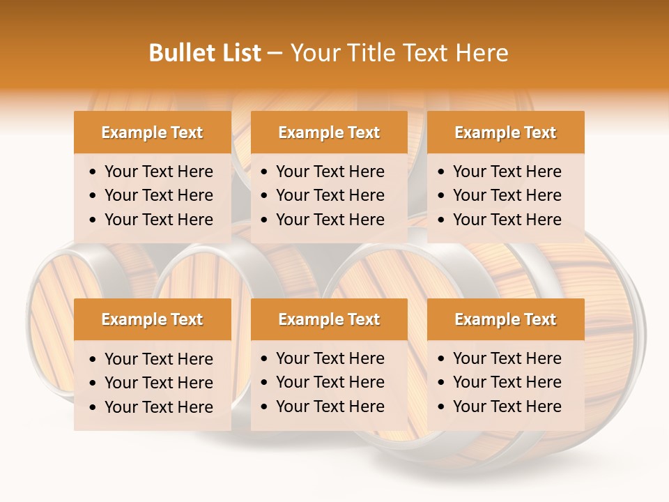 Storage Alcohol Liquid PowerPoint Template