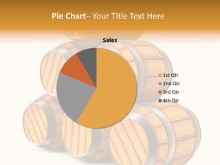 Barrel Beer Background PowerPoint Template