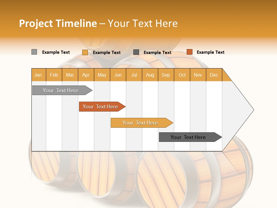 Barrel Beer Background PowerPoint Template