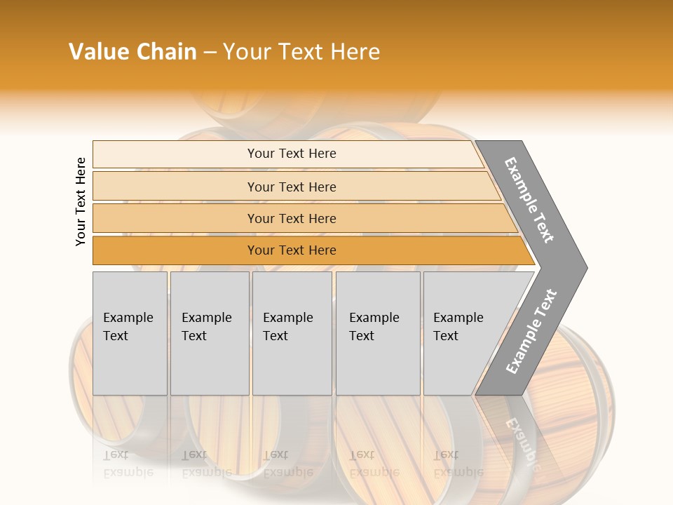 Barrel Beer Background PowerPoint Template
