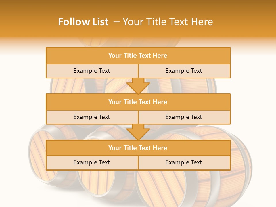 Barrel Beer Background PowerPoint Template