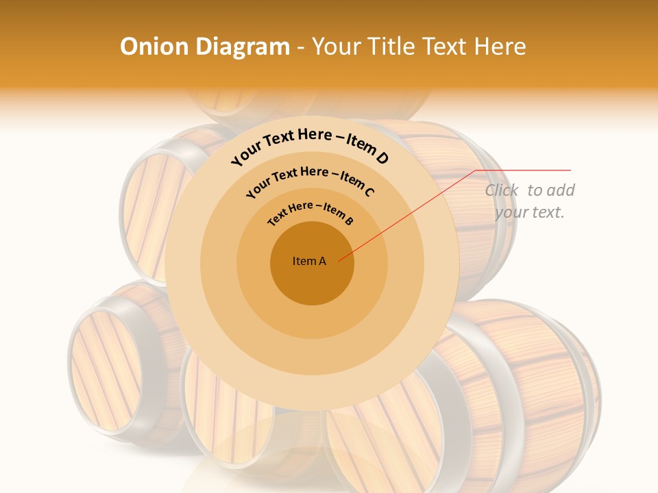 Barrel Beer Background PowerPoint Template