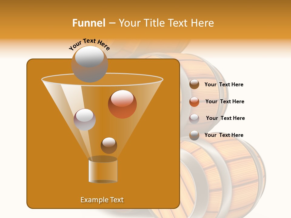 Barrel Beer Background PowerPoint Template