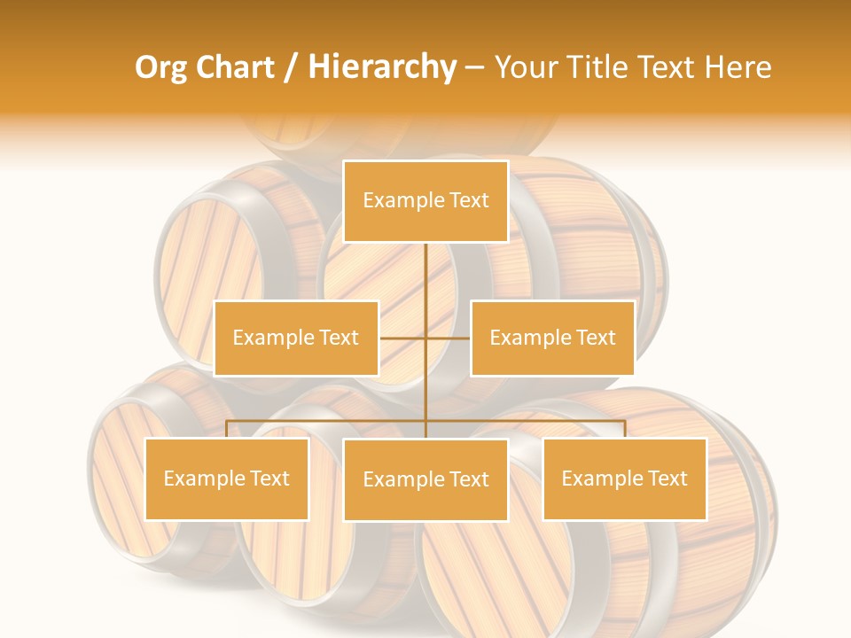 Barrel Beer Background PowerPoint Template