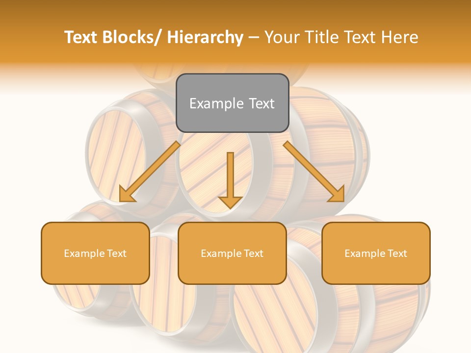 Barrel Beer Background PowerPoint Template