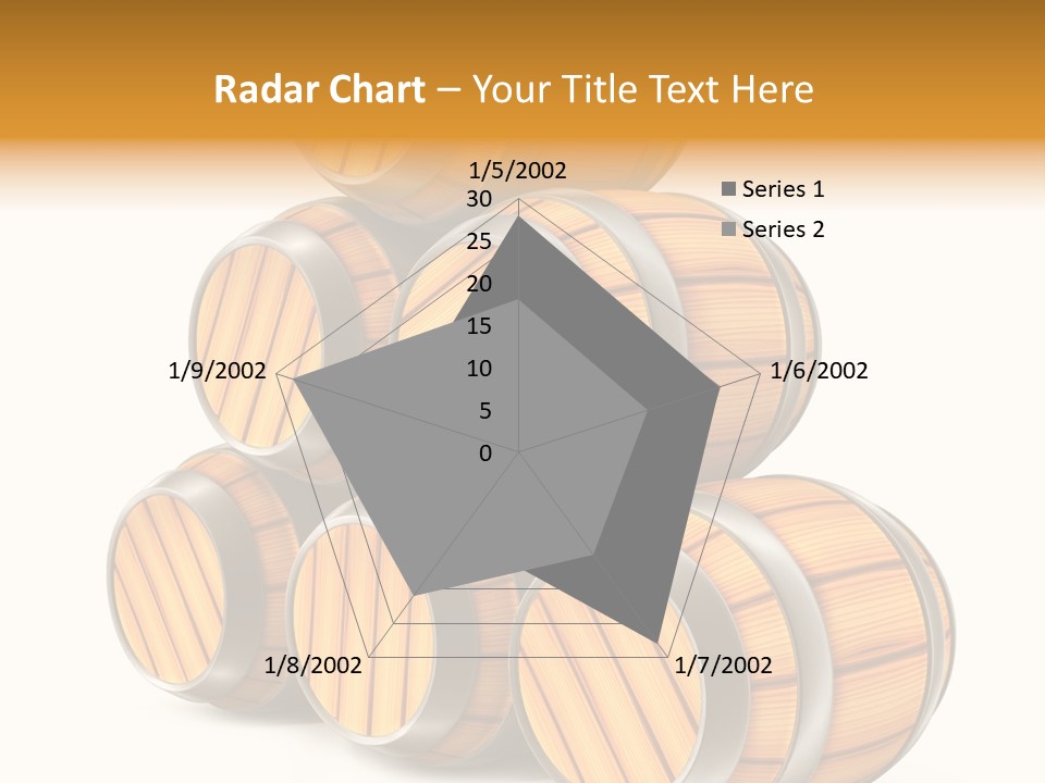 Barrel Beer Background PowerPoint Template
