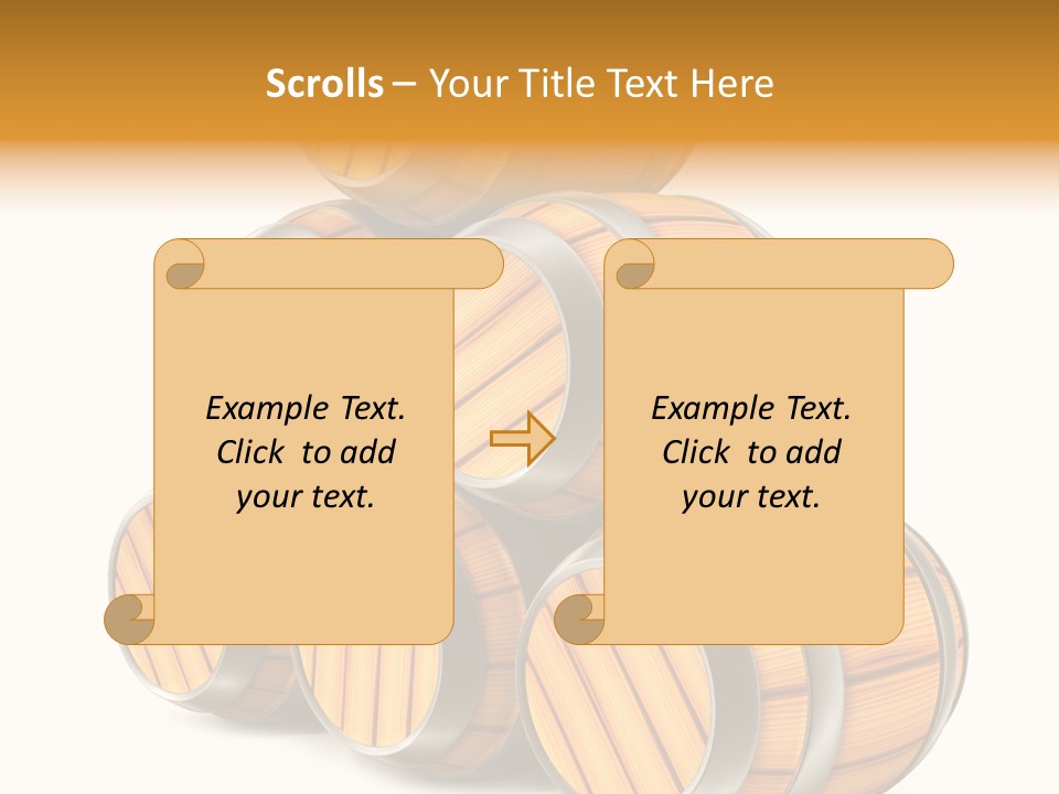 Barrel Beer Background PowerPoint Template