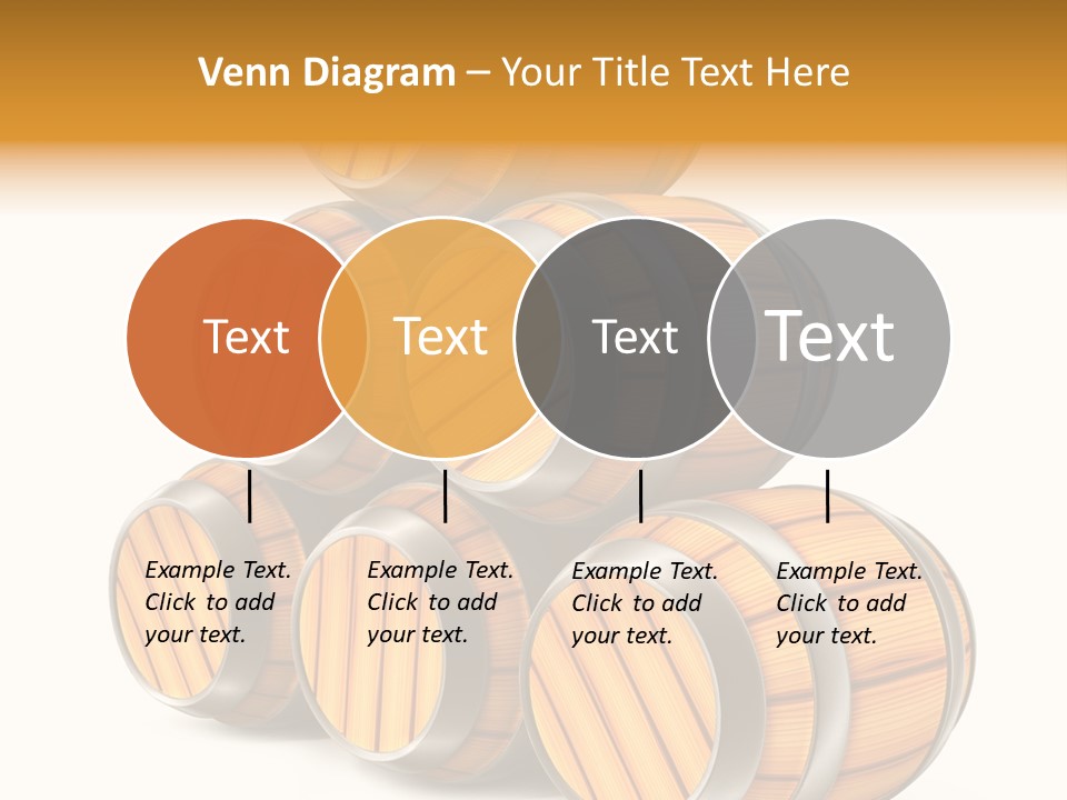 Barrel Beer Background PowerPoint Template