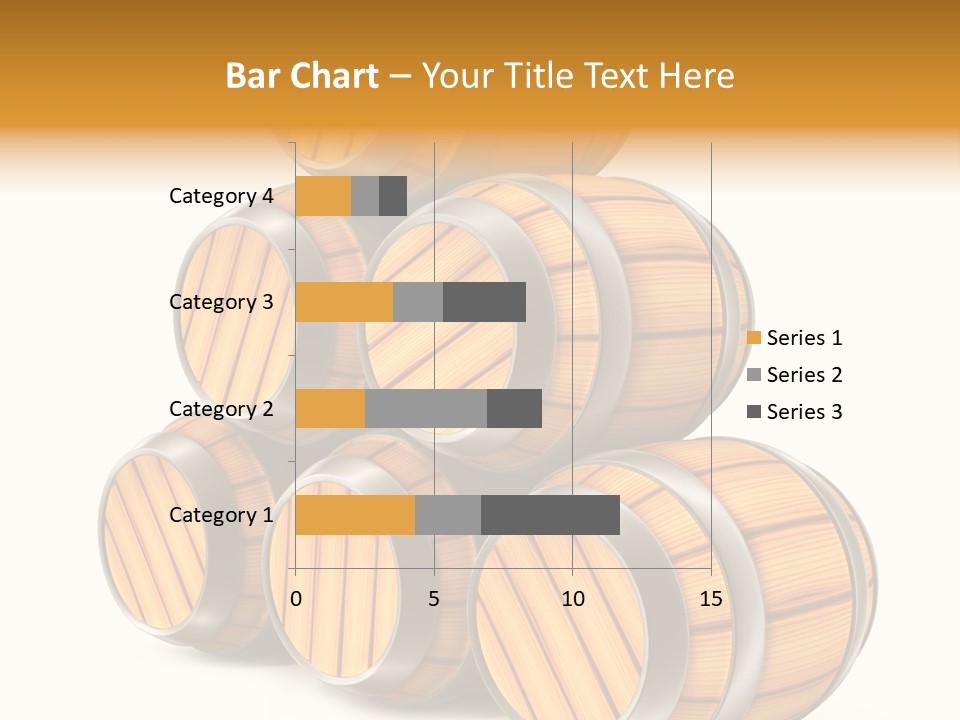 Barrel Beer Background PowerPoint Template
