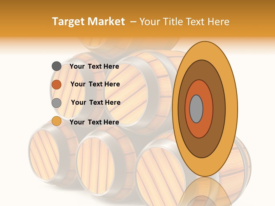 Barrel Beer Background PowerPoint Template