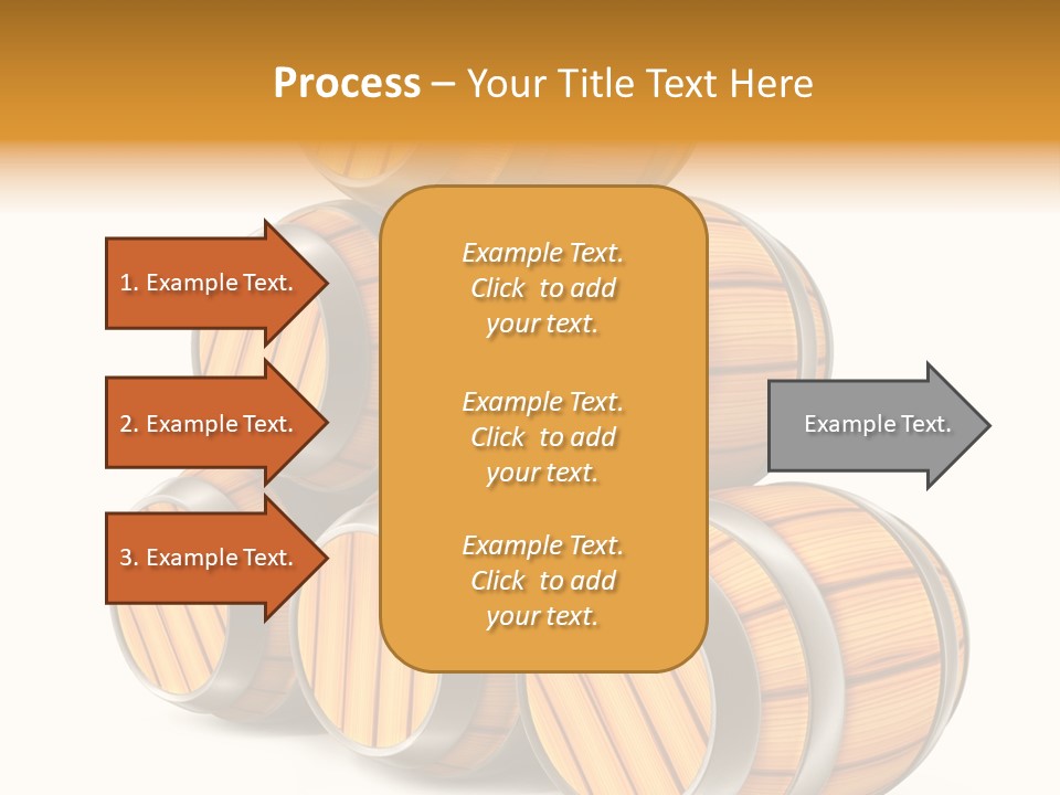 Barrel Beer Background PowerPoint Template