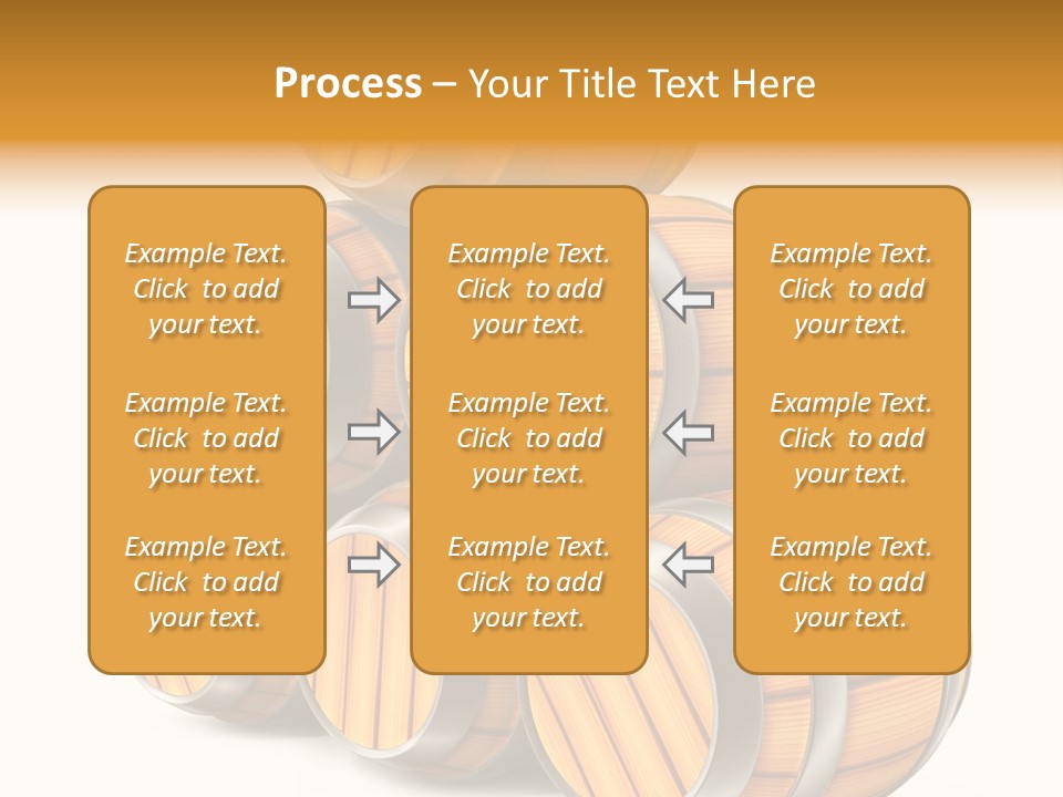 Barrel Beer Background PowerPoint Template