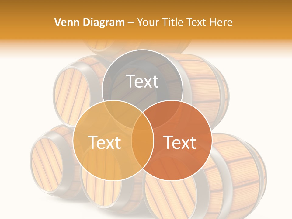 Barrel Beer Background PowerPoint Template