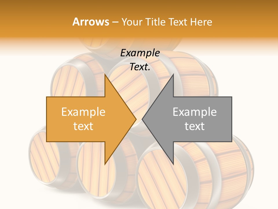 Barrel Beer Background PowerPoint Template