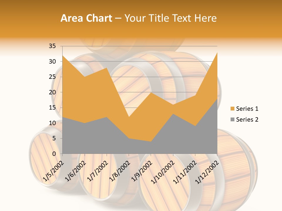Barrel Beer Background PowerPoint Template