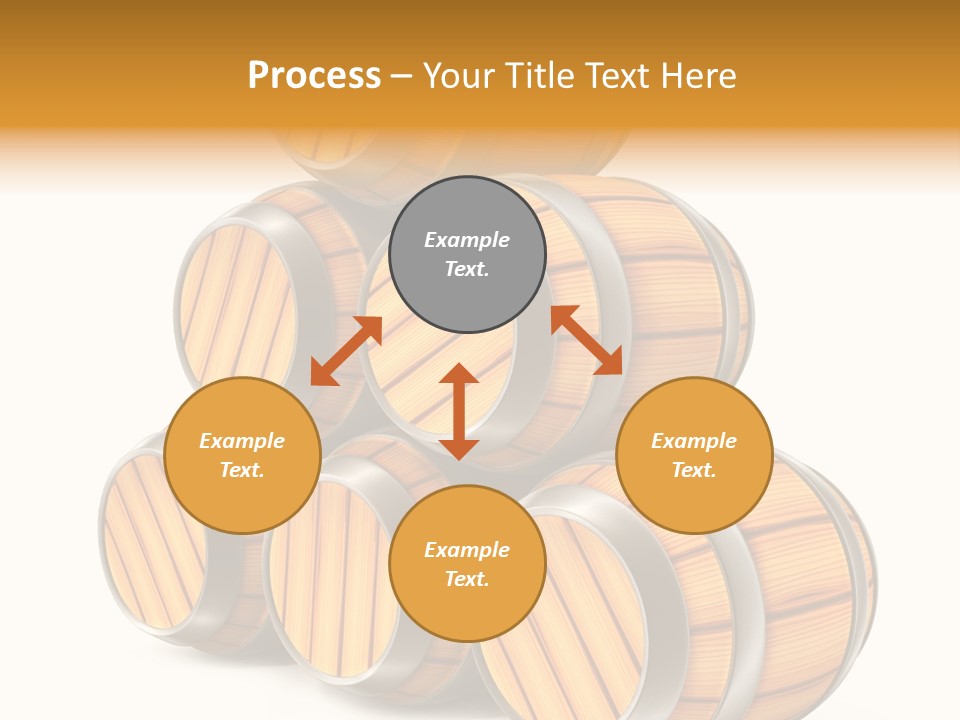 Barrel Beer Background PowerPoint Template