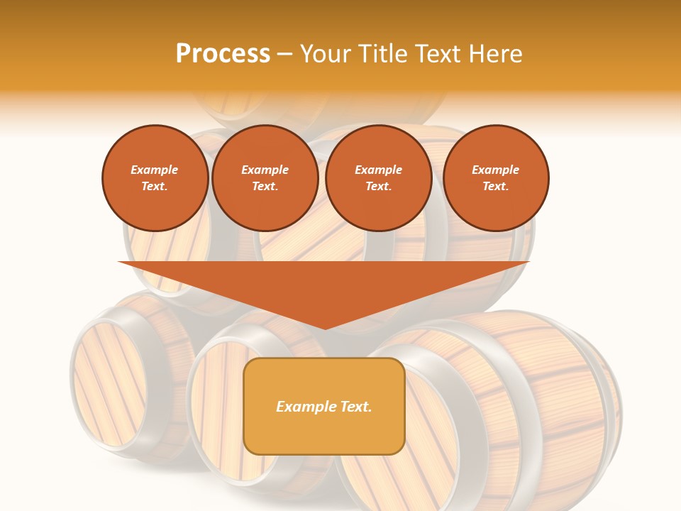 Barrel Beer Background PowerPoint Template