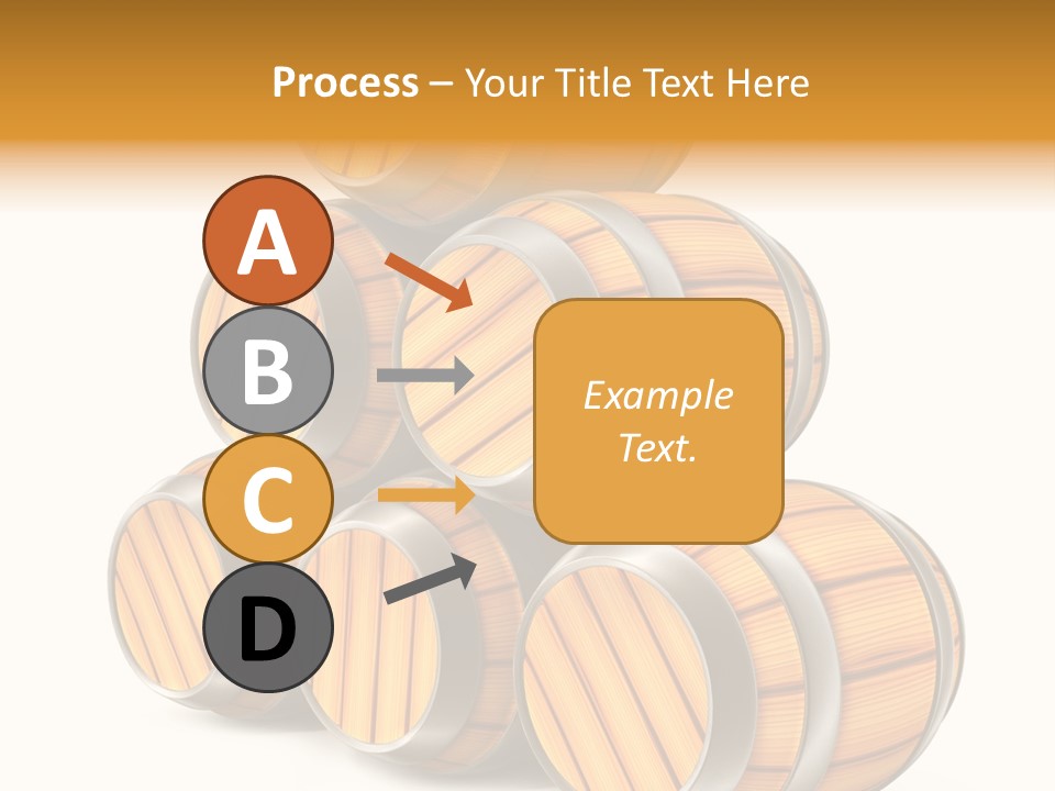 Barrel Beer Background PowerPoint Template