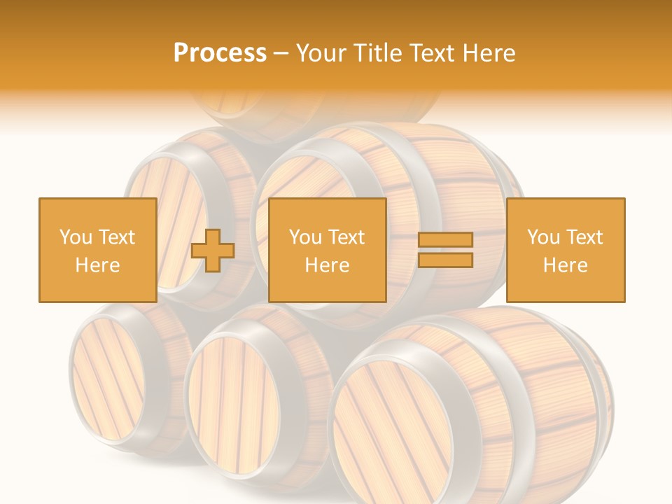 Barrel Beer Background PowerPoint Template