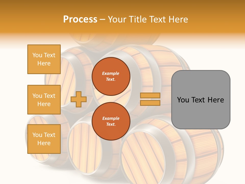 Barrel Beer Background PowerPoint Template