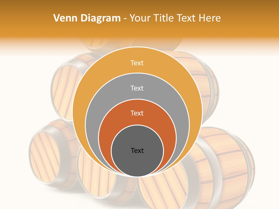 Barrel Beer Background PowerPoint Template