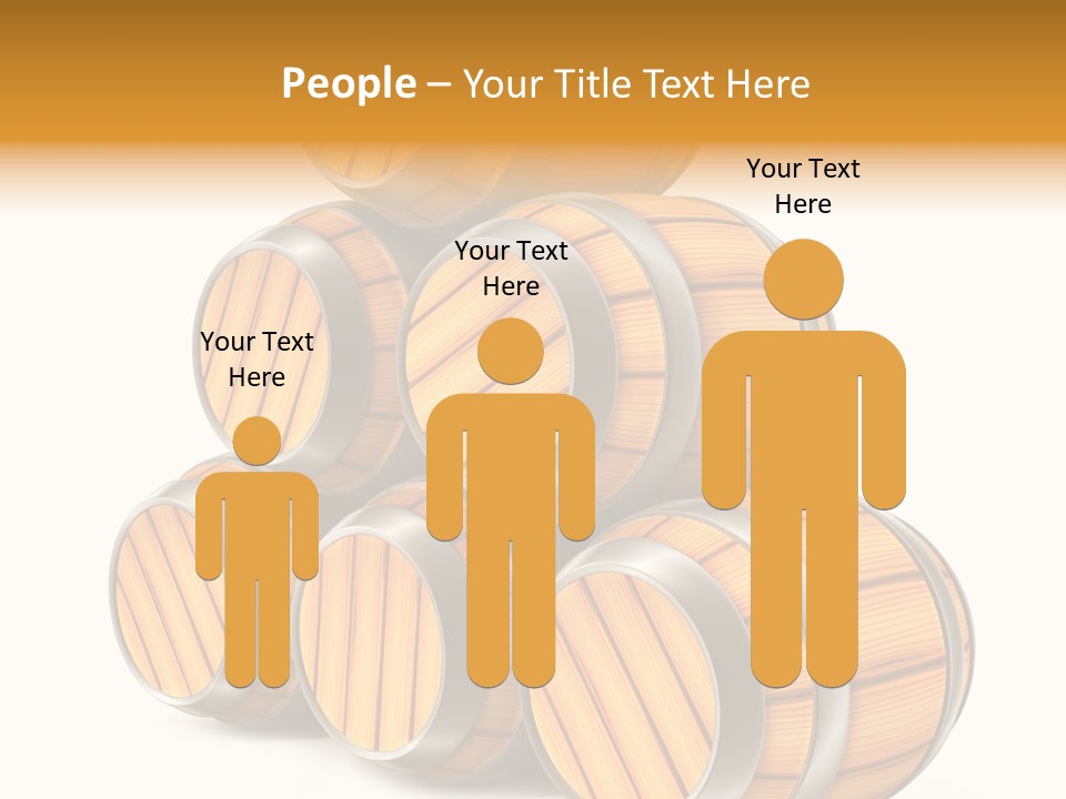 Barrel Beer Background PowerPoint Template