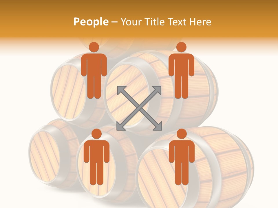 Barrel Beer Background PowerPoint Template