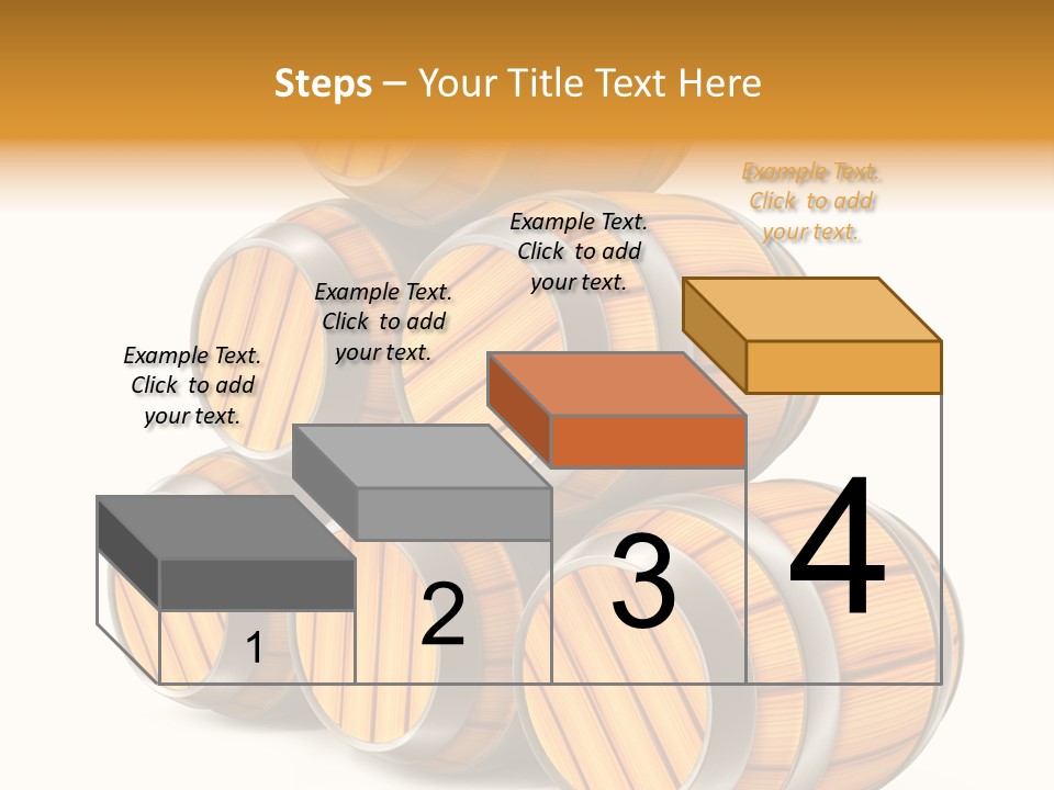 Barrel Beer Background PowerPoint Template