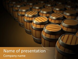 Drink Liquid Old PowerPoint Template