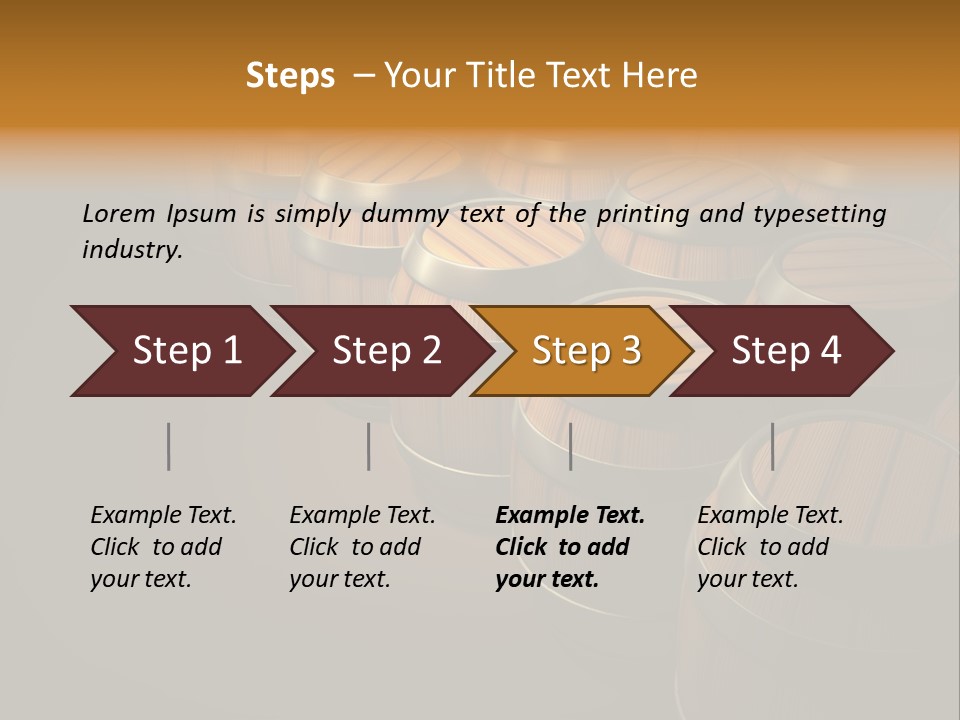 Drink Liquid Old PowerPoint Template